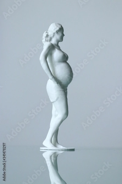 Obraz 3D printed figure