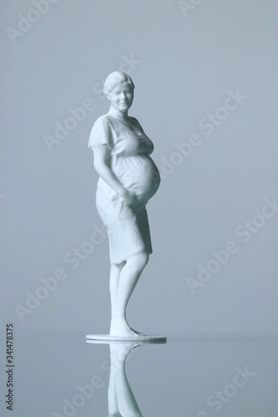 Obraz 3D printed figure