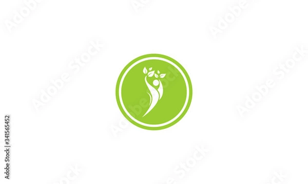 Obraz circle and human leaves