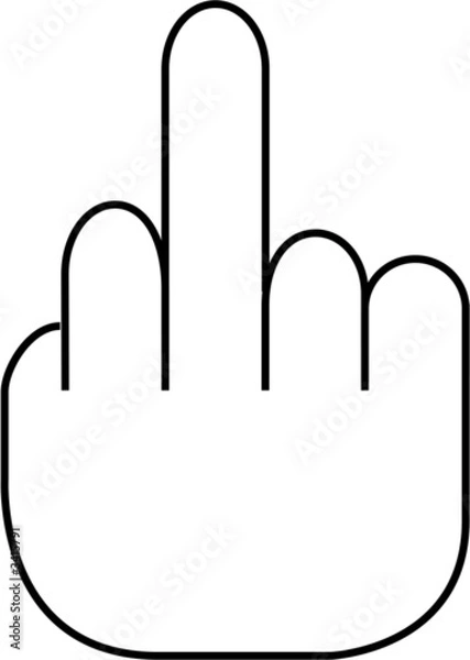 Obraz doigt d'honneur