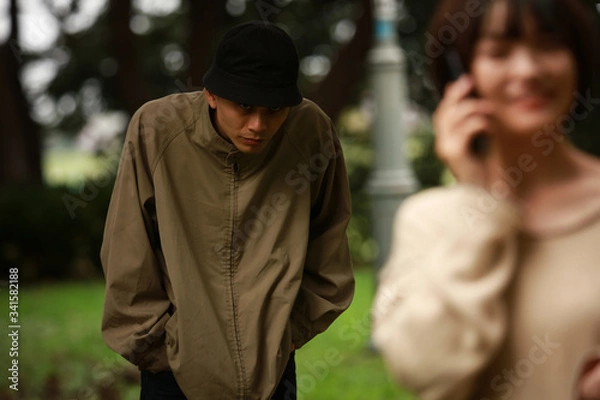 Fototapeta ストーカー　イメージ