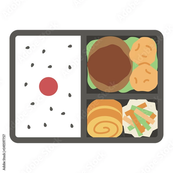Obraz お弁当（ごましお）