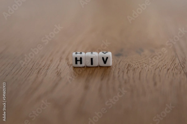 Obraz dice on the table