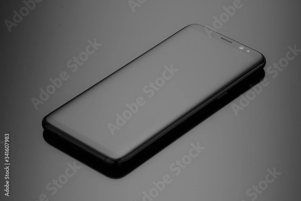 Obraz Smartphone on a gradient background