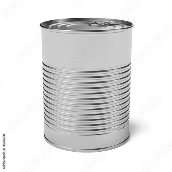 Obraz Empty tin can 3d rendering