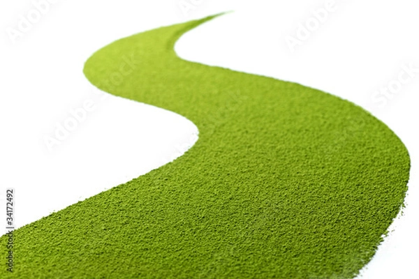 Obraz Powdered green tea