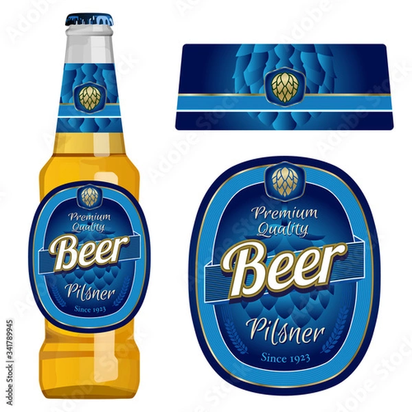 Obraz BeerBottleLabel08