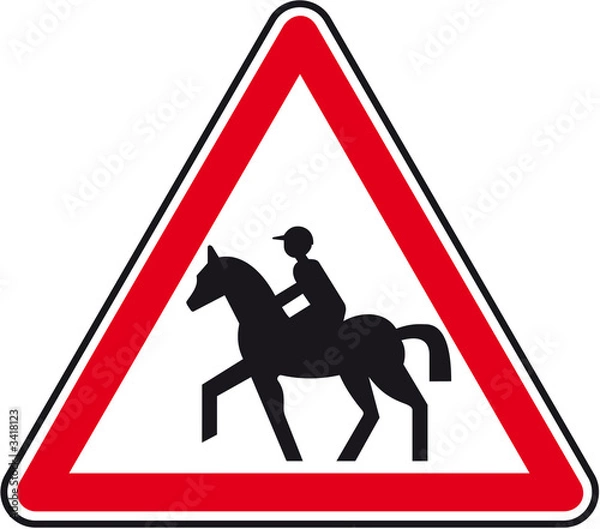 Obraz passage de cavaliers