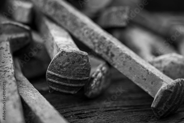 Obraz Railroad Spikes