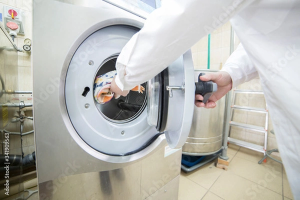 Obraz fabric laboratory