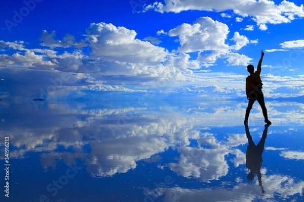 Obraz ウユニ塩湖、ボリビア