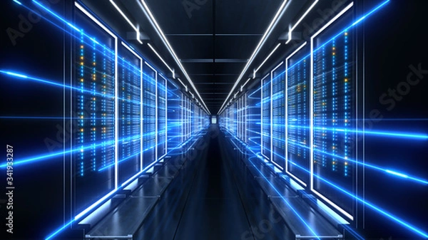 Obraz server room d01