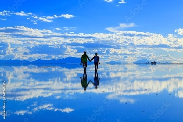 Obraz ウユニ塩湖、ボリビア