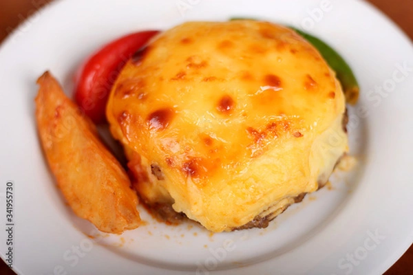 Obraz very nice hasanpasa patty with mashed potatoes