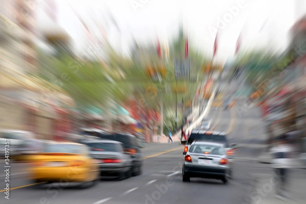 Obraz Umwelt - Straße - Auto