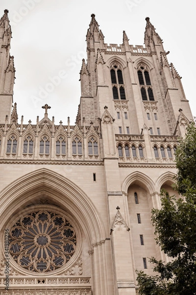 Fototapeta Catholic cathedral