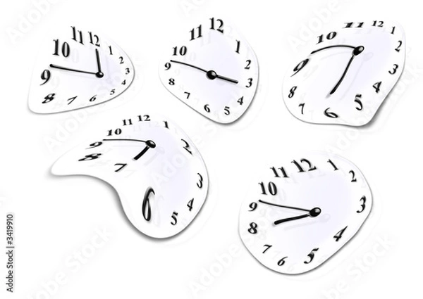 Obraz miękki zegarek