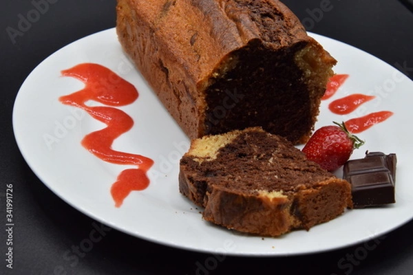 Obraz gâteau marbré