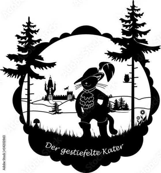 Obraz Der gestiefelte Kater