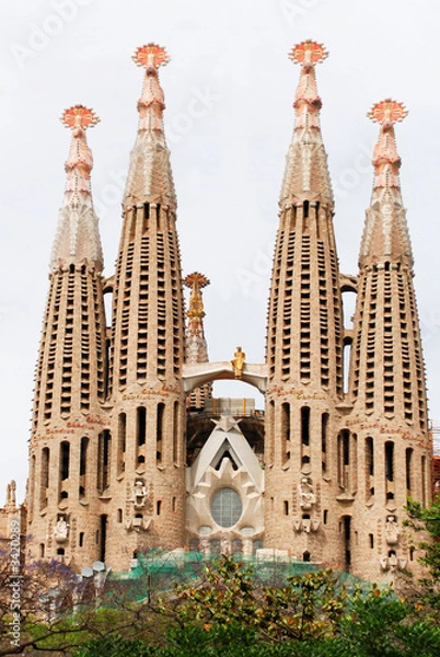 Fototapeta święta rodzina-pomnik-barcelona-hiszpania-hiszpania