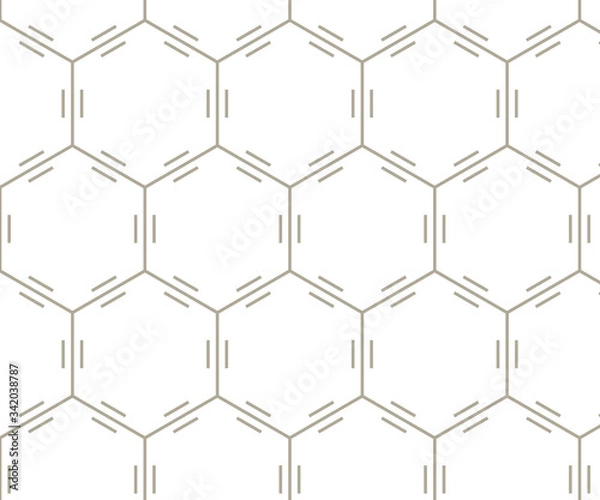 Fototapeta Repeating dash lines vector pattern