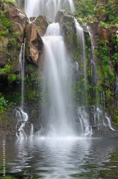 Fototapeta Cascade du bassin des Aigrettes - Ile de La Réunion