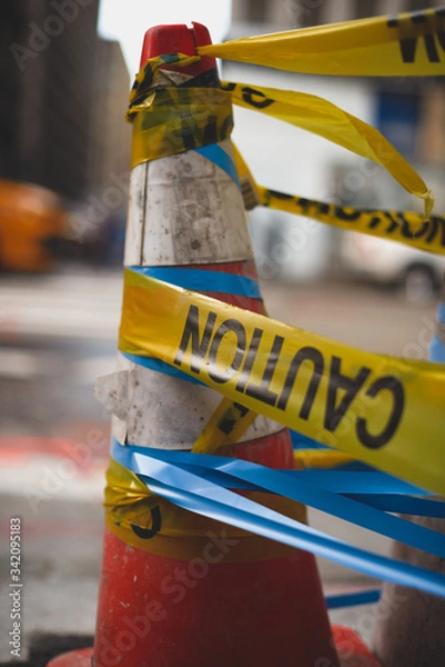 Obraz police line do not enter