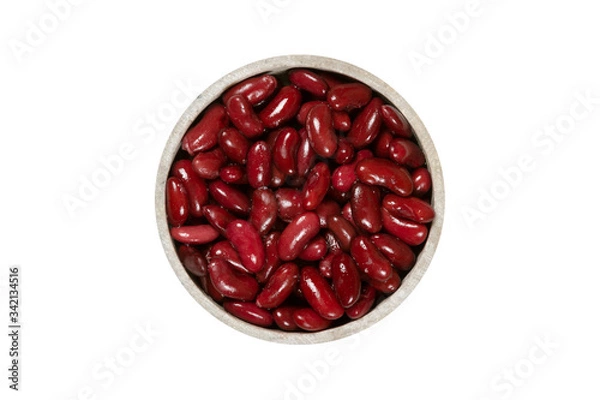 Obraz Eine Schale voller Kidneybohnen