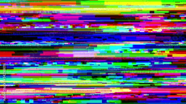 Obraz Glitch Background 02