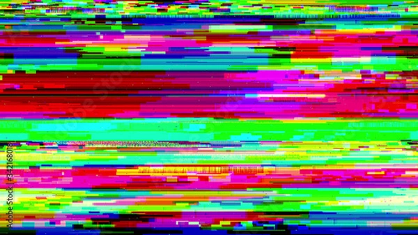 Obraz Glitch Background 03