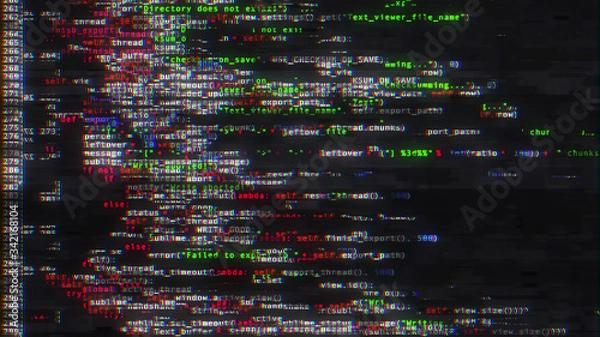 Obraz Glitch Background 05