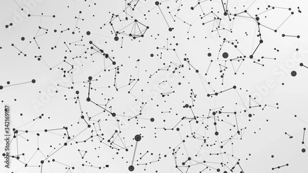 Fototapeta White Plexus Background 03
