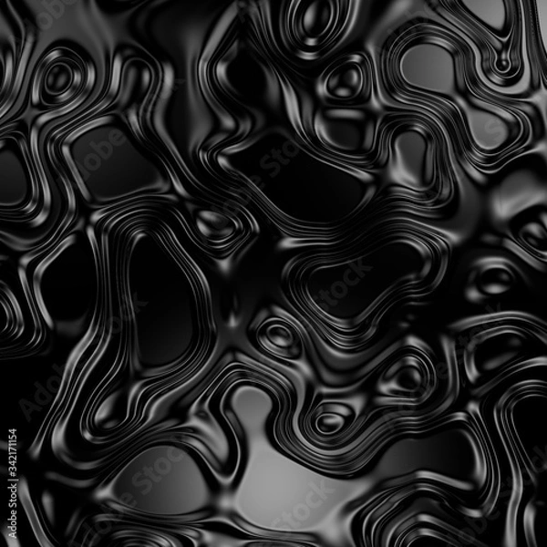 Obraz Abstract Black Background 01