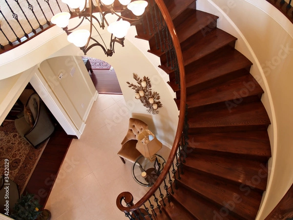 Obraz curving stairs