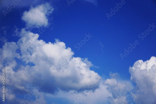 Fototapeta Fluffy clouds