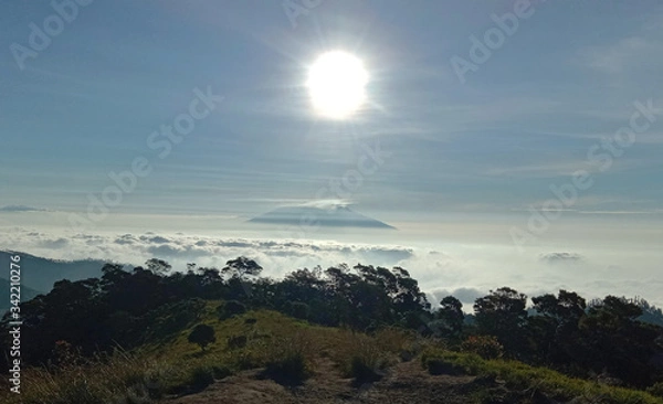 Obraz another view to mountain