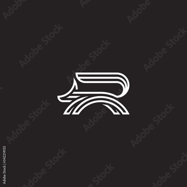 Obraz Fox R Line Art