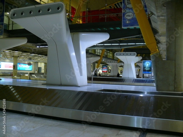 Obraz cinta de recogida de equipajes