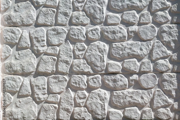 Obraz round stone wall