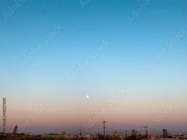 Obraz マジックアワー　スーパームーン