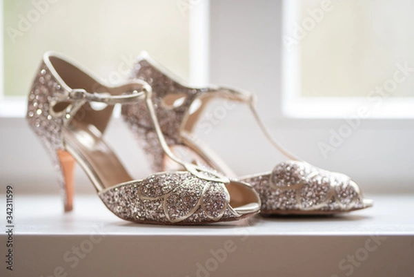 Fototapeta Brautschuhe