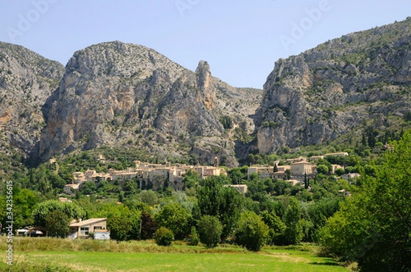 Obraz Moustiers-Sainte-Marie