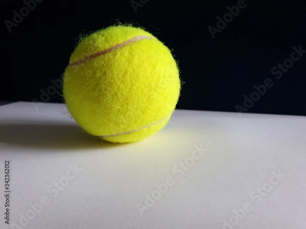 Obraz Tennis ball close-up.
