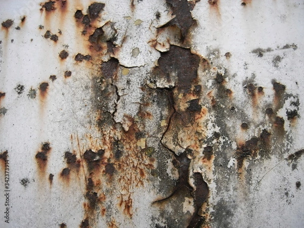 Fototapeta brown,texture, rust, metal, abstract, old, rusty, pattern