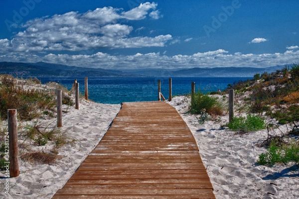 Obraz camino a la playa