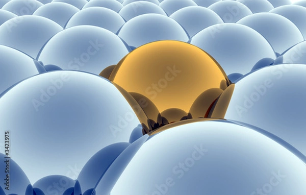 Obraz abstract balls