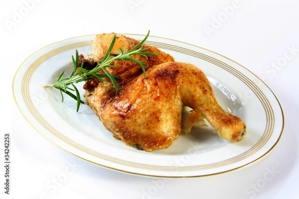 Obraz halbes hähnchen