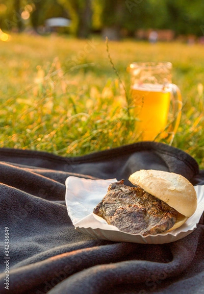 Obraz picnic in the park