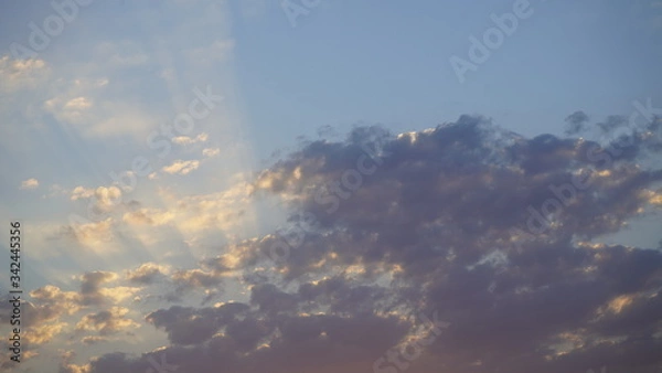 Obraz Sunset clouds images Nature sky background