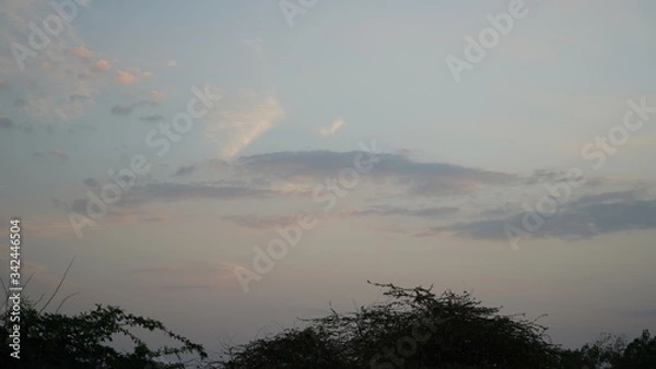 Obraz clouds in the sky